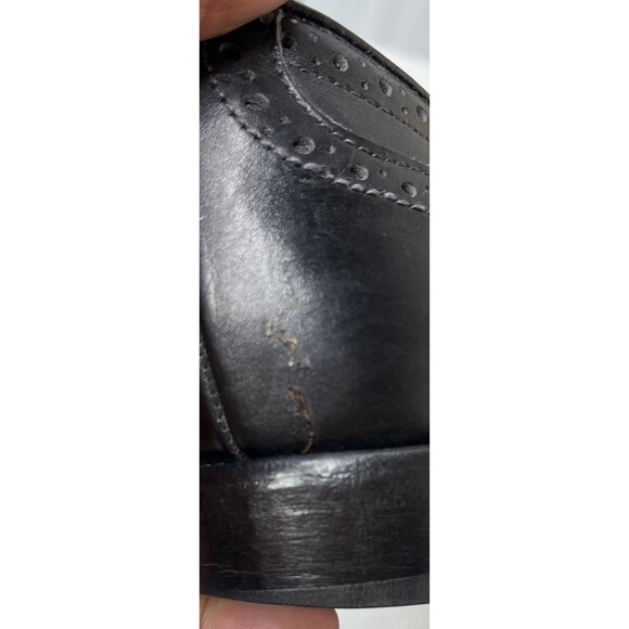 Allen Edmonds Stuttgart Black Wingtip Oxford Men Sz 11 D 9648 Leather Shoes main image 14